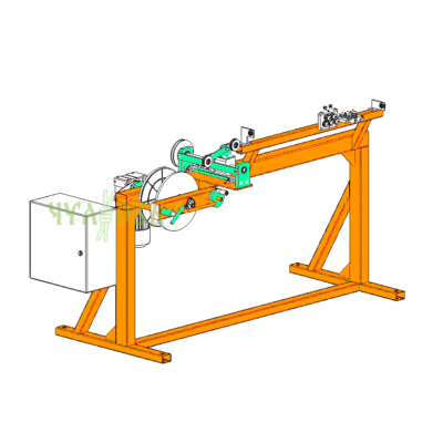 Линия перемотки проволоки